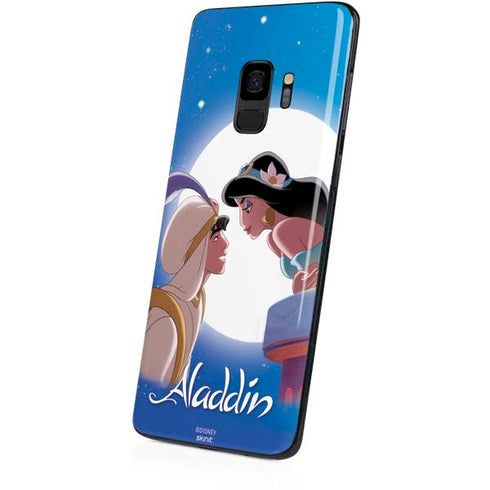Disney Aladdin and Princess Jasmine Kiss Galaxy S9 Skin